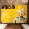 anime O-One-Punch M-Man Floor Mat Soft Flannel Floor Mat  Suitable for Entryways, Living Rooms, Bedrooms, and Bathrooms