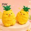 Giant Fruit Sensory Toy Large Pineapple Stress Ball, Slow Rising Squeeze for Anxiety Relief, Strawberry Malleable Ball Banana Grape Corn Carrot