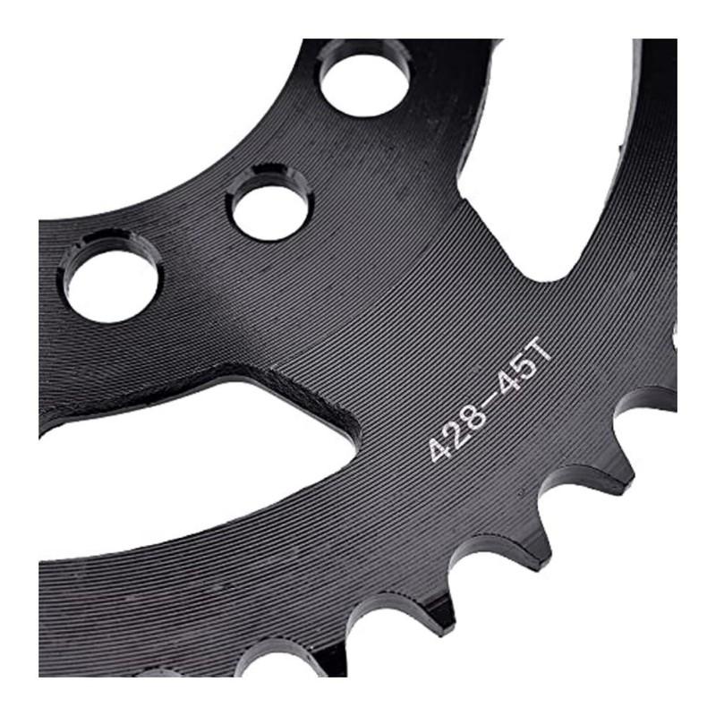428 45T Motor Bike Rear Sprocket Fits 125CC Yamaha DT125F DT125 DT175 AG200 TW200 XT200 TW225E 5 YZ80 YZ80K YZ 80 YZ80H