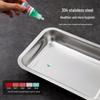 Lijia 304 Stainless Steel Deep Serving Tray