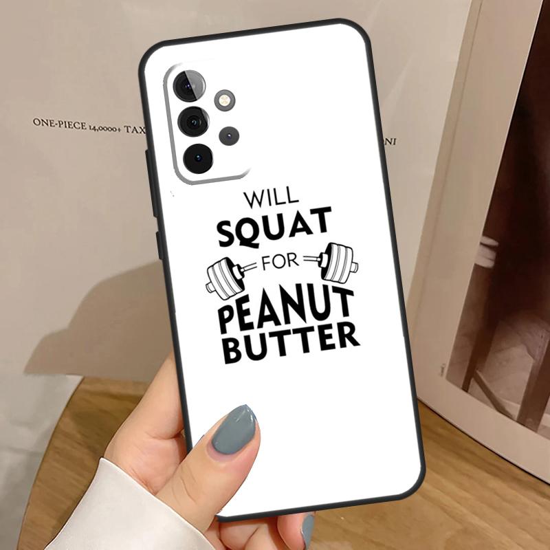 Bodybuilding Sportschool Fitness Hoesje Voor Samsung Galaxy A15 A25 A35 A55 A52 A32 A12 A14 A34 A54 A51 A71 A53 A13 A33 Case