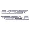 cvnqbg1 2Pcs 3D Metal V Logo Side Badge Stickers For Cadillac Escalade CTS ATS Eldorado XT4 XT5 XT6 CT4 CT5 CT6 Exterior Accessories