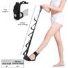 Sport-Bein- und Fußstrecker zur Linderung der Plantarfasziitis für Männer und Frauen, Bein-, Fersen- und Oberschenkelstrecker, Wadenstrecker-Gurtmaschine