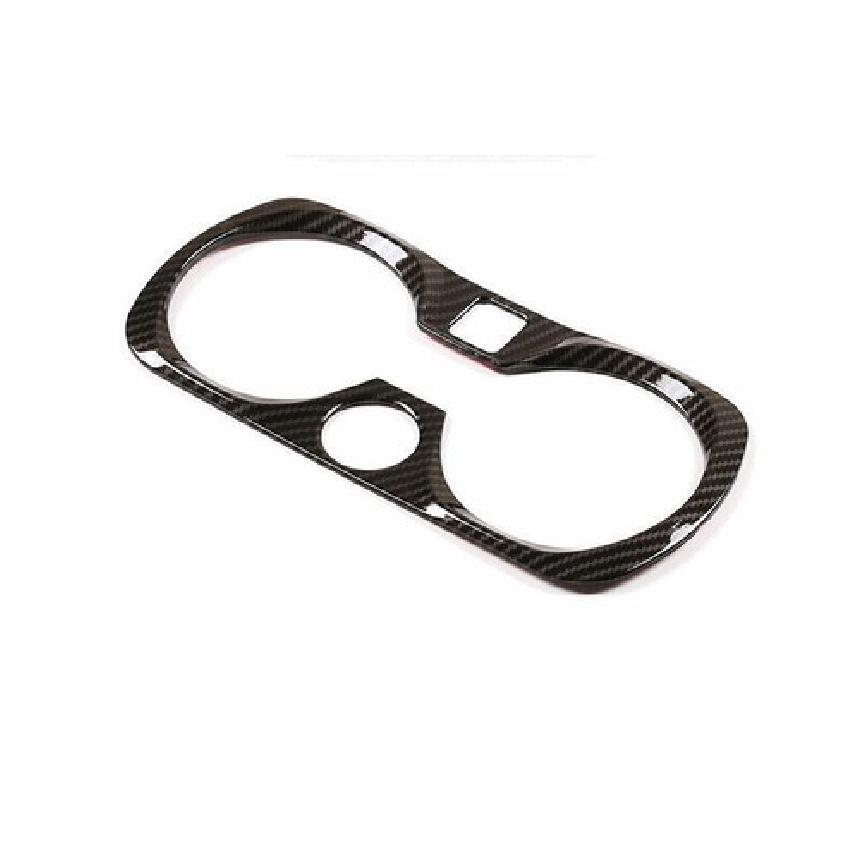 For BMW 3 Series G20 - Carbon Fiber Central Console Water Cup Cover Trim