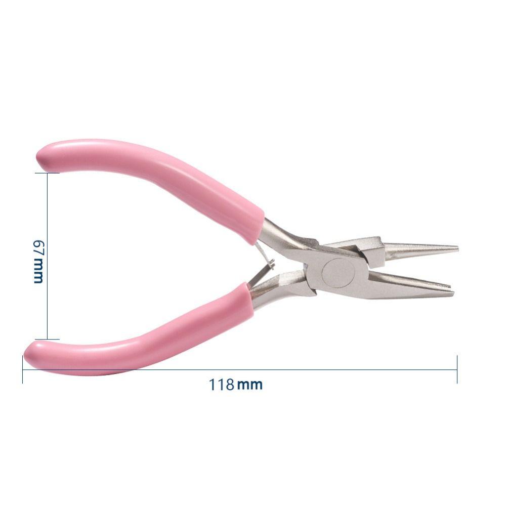 Mini Round Concave Pliers Portable Precision Jewelry Pliers Wire Looping Pliers Jewelry Making