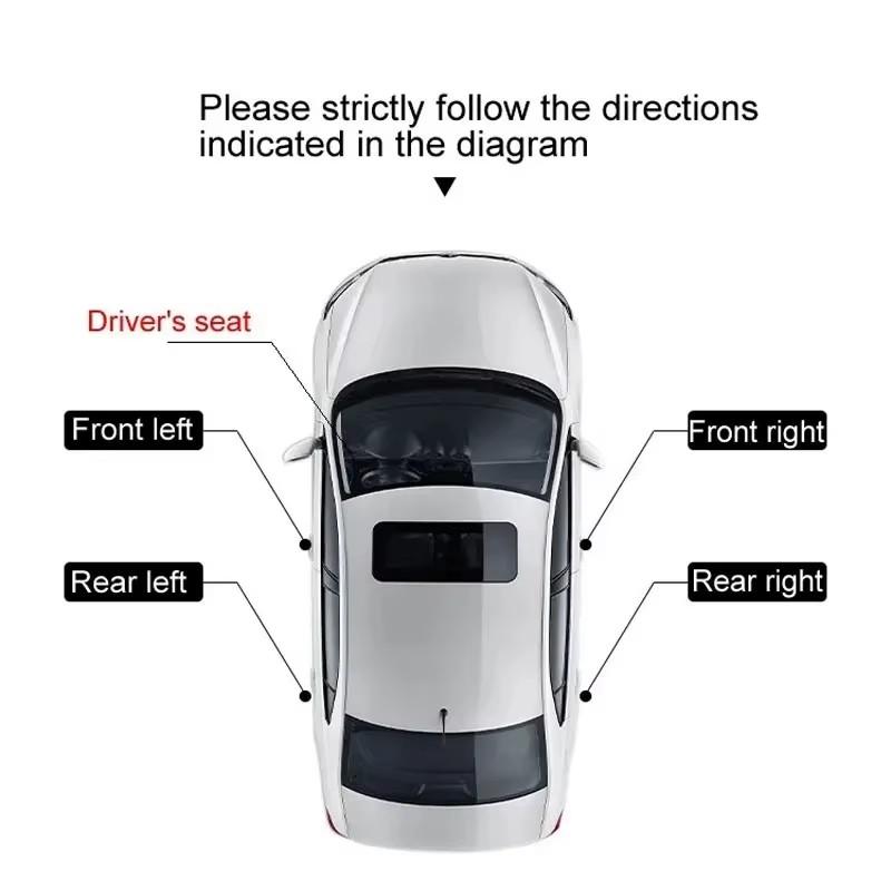 for Renault Kadjar Koleos 2016-2023 door speakers, audio speakers, front and rear door mid low frequency speakers