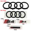 Glossy Black 192mm 275mm tt 2010-2019 S4 Badge ABS Car Styling Hood Front Bonnet Grill Rear Trunk S4 Emblem Stickers Accessory