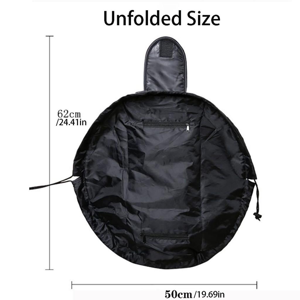 50X62CM Šňůrka se šňůrkou Elastická taška na make-up Ženy Přenosné Cestovní Černá Velkokapacitní Přenosné Kabelky Úložné tašky-Tašky Trendy