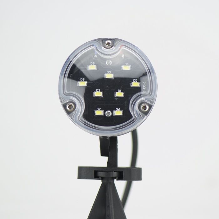 Spot LED à piquer orientable 3.5W IP65 Dim. 270x75mm