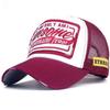Spring And Summer New Mesh Embroidery Letter Awesome Baseball Cap Women's Baseball Cap Mesh Hat Men's Outdoor Sunscreen Cap