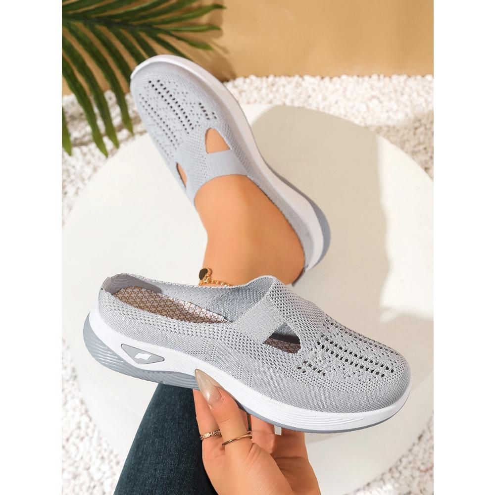 Women shoes Convenient and comfortable at home, one foot with a vent and half slipper women's summer shoes