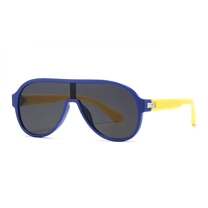7327 Children'S Fashion One-Piece High-End Sunglasses, Boys And Girls Decorative Personalized Sunglasses
