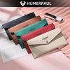 Humerpaul Ladies Thin Wallet Can Hold Multiple Large Banknotes Can Hold Mobile Phones Bank Cards Passport Books