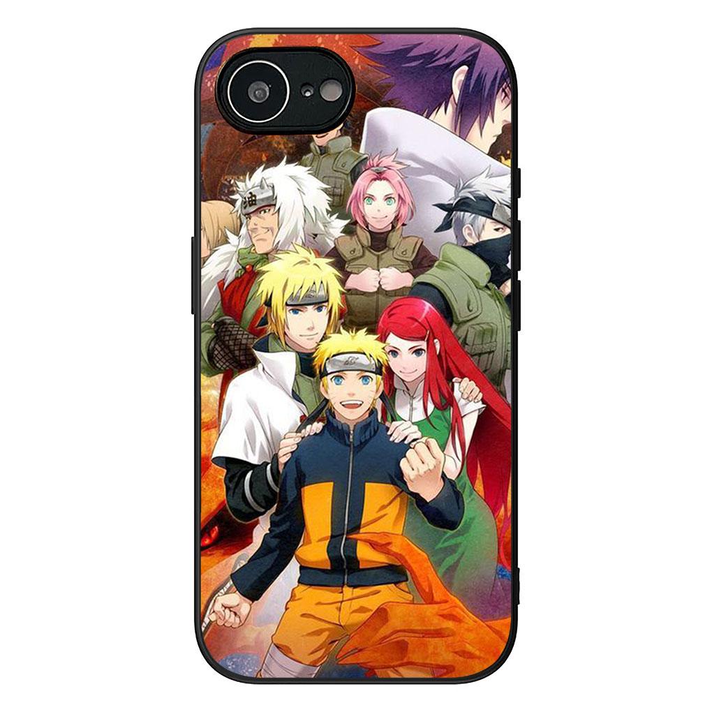 Cover for Samsung Galaxy S25 S24 S23 FE Plus Ultra S7 Edge A16 A15 5G s25+ Coque Phone Case Sasuke Haruno Sakura Narutos Kakashi