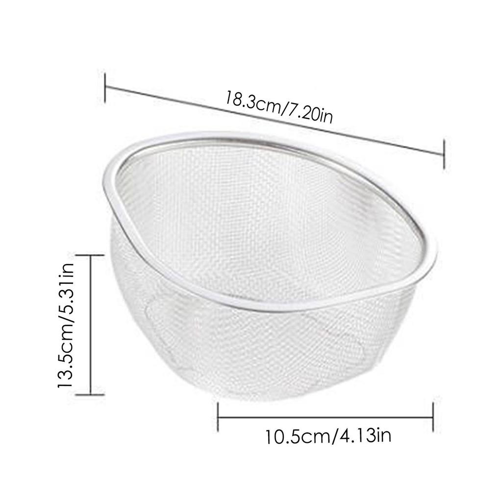 Buy Kitchen Drain BasketStainless Steel Triangle Sink Drain Basket
