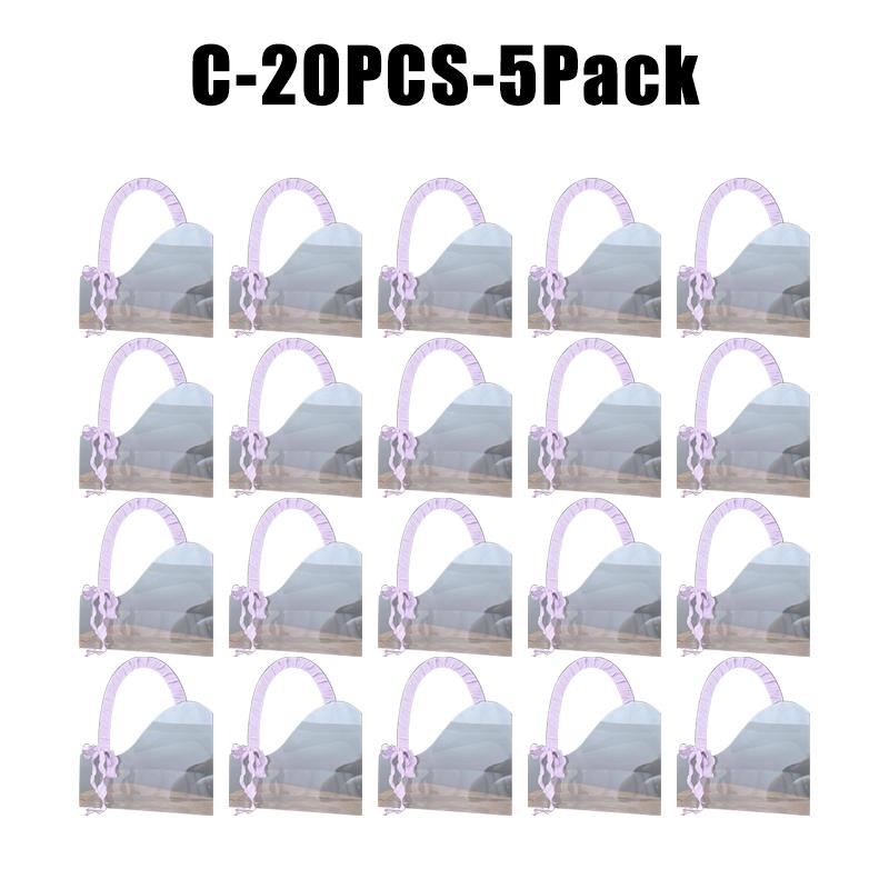 

Новая прозрачная цветочная сумка с ручкой, свежие цветочные букеты, упаковочные коробки, свадебные, на день рождения, вечеринки, подарки, упаковка для роз, сумки 30x25x12cm