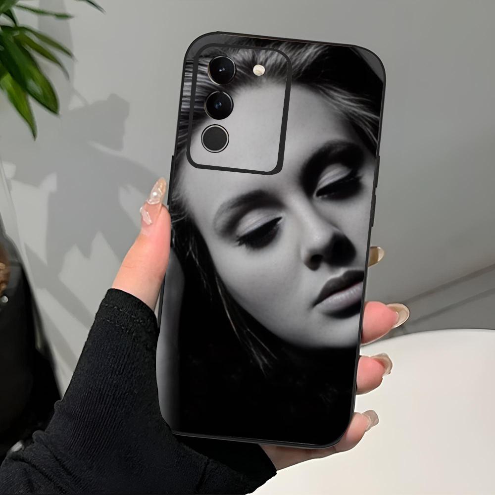 Female Singer A-Adele A-Adkins Phone Case Black Soft For Samsung S25 S24 Ultra 23 Fe 22 Plus Galaxy A54 A55 A16 A13 A24 A15 A25