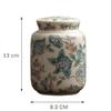 Retro Ceramic Tea Pot High-grade Enamel Sealed Pot Portable Ceramic Ginger Pot Table Top Home Decoration Wedding Ornaments