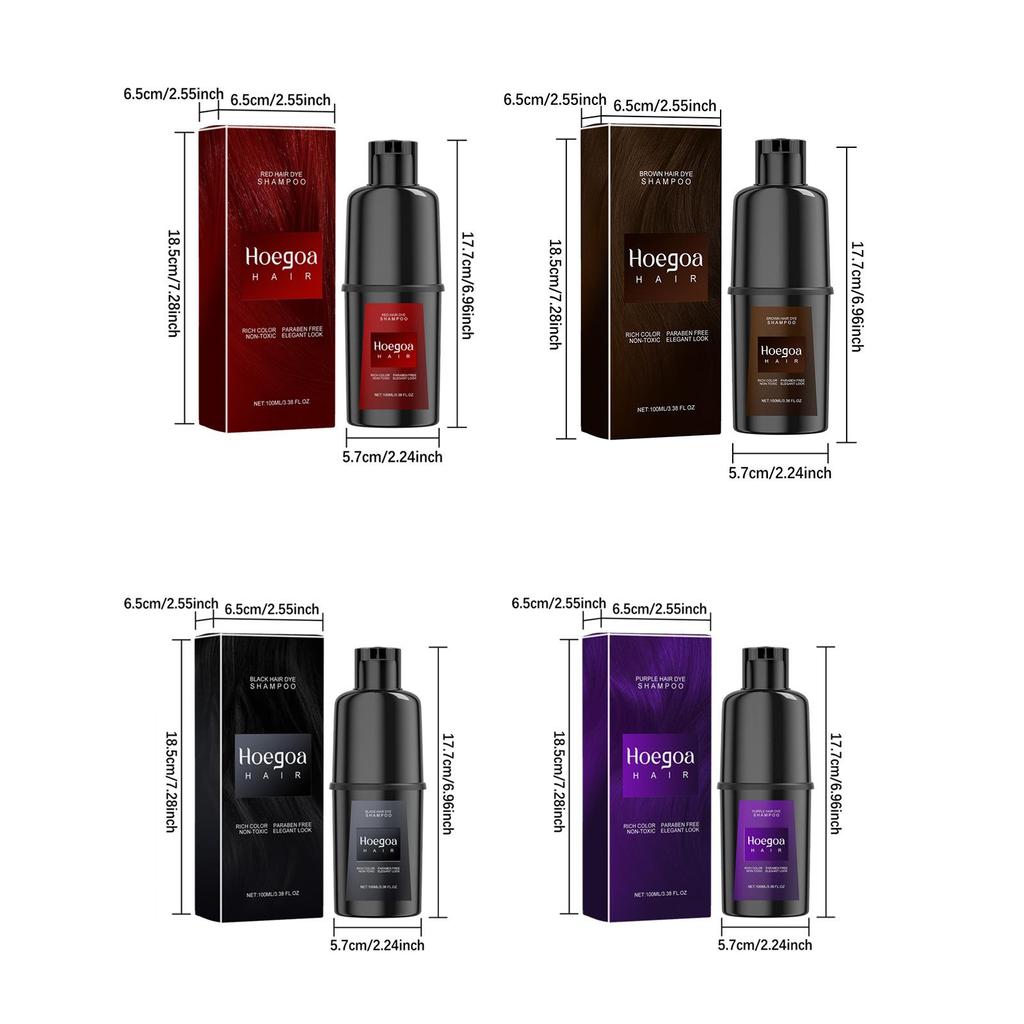 Jemný, nedráždivý a neškodí vlasové pokožce, šampon pro péči o vlasy je dlouhotrvající a snadno se barví