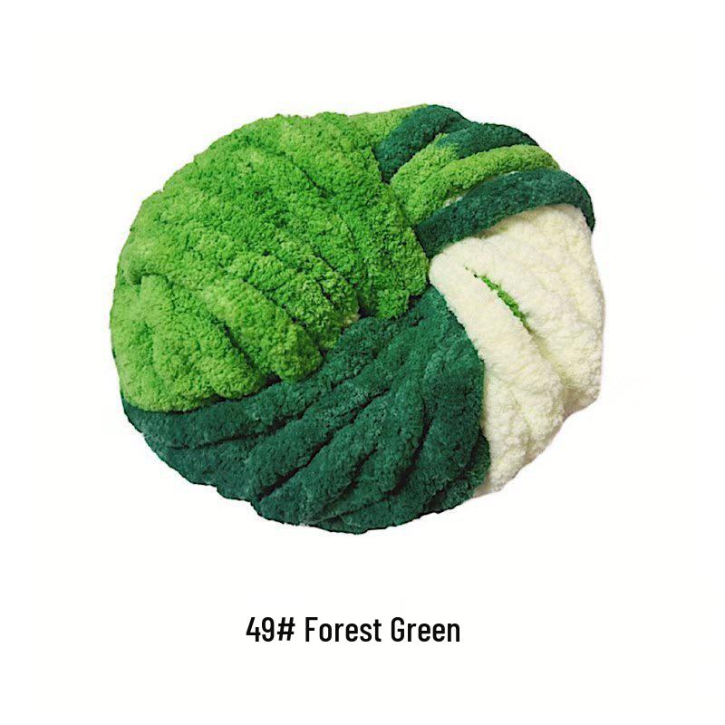 Winter DIY Super Dicke Isländische Wolle Handgewebter Schal & Mütze Garn