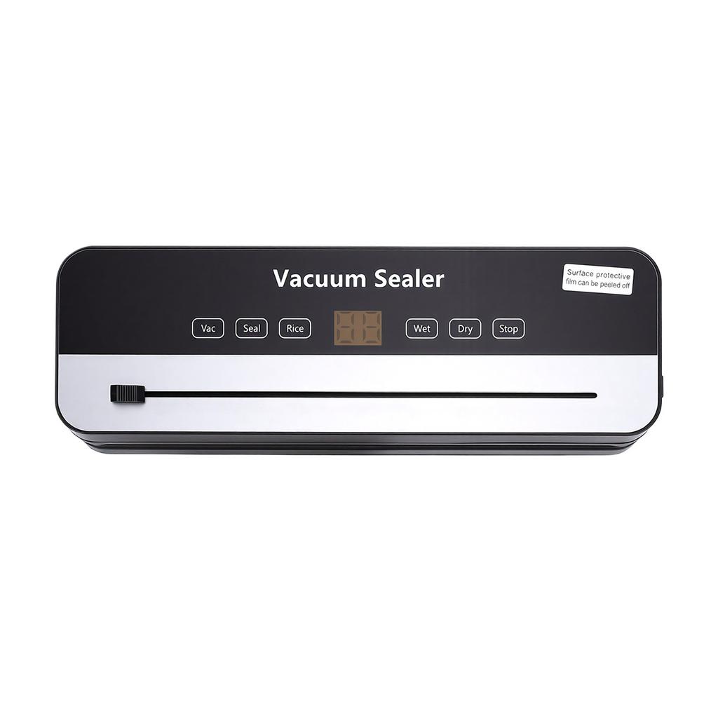Vacuum Sealer with 85kPa Suction LED Control Panel Wet and Dry Dual Use Sealing Machine for Home Kitchen AU Plug 100