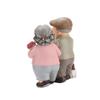 5in Grandpa Grandma Cake Making Statue Couple Anniversary Tabletop Decor  Study Desk Display Piece