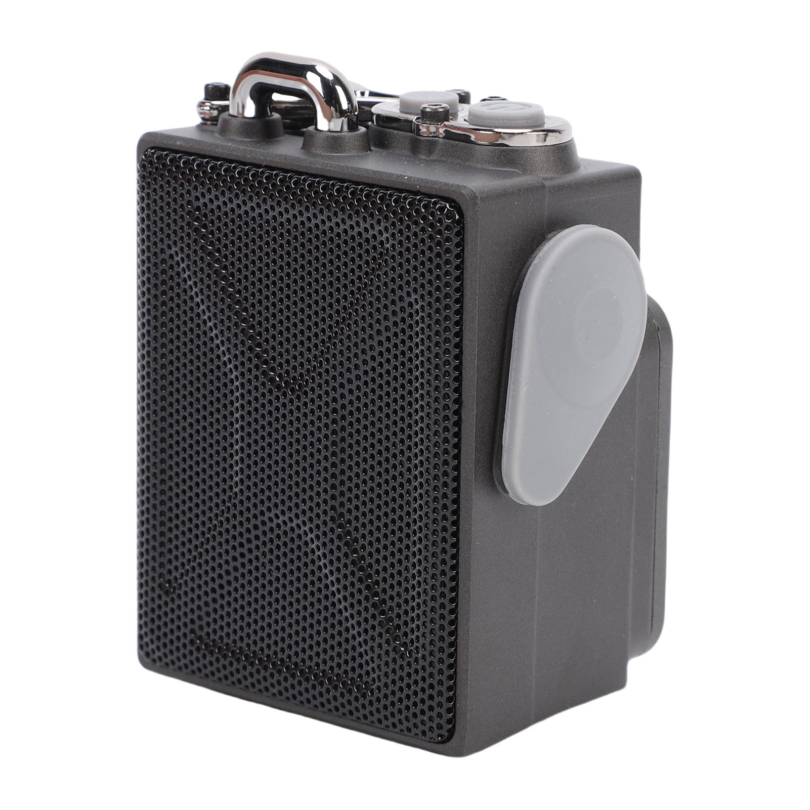 

Portable Speaker with Metal Cool Look HD Sound Rugged Travel Speaker for Party Beach Home Camping Hiking