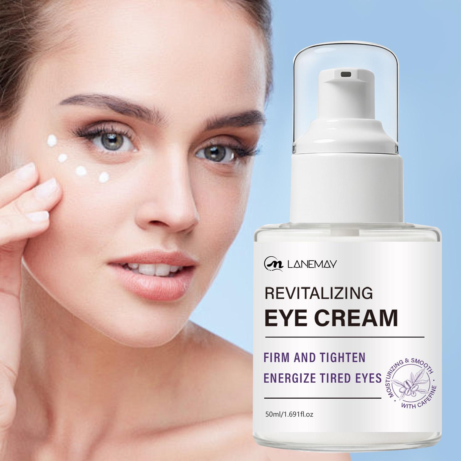 Revitalizing Eye Cream-Firm And TIghten Energize Tired Eyes-Redue Dark Circles And Wrinkles-Suitable For All Skin Types, 50ml