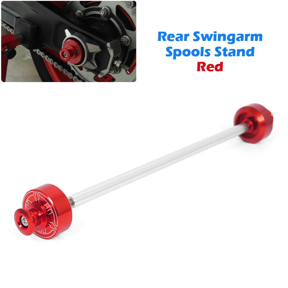 

For YAMAHA MT07 FZ07 Frame Slider Wheel Axle Fork Crash Slider MT-07 Tracer 7/GT 700 /GT Motorcycle Stand Swingarm Spools MT 07 Rear Red Spools