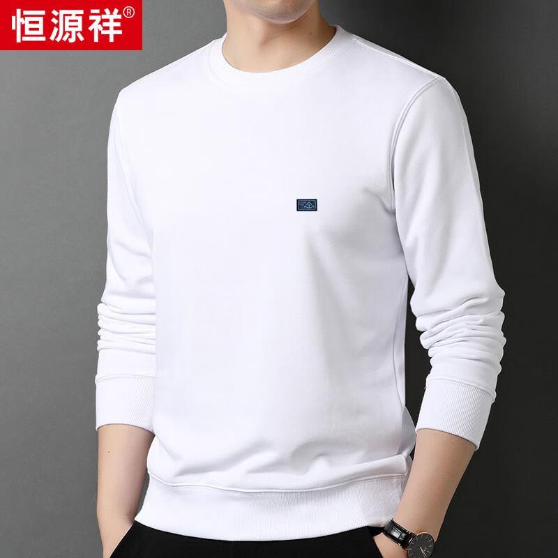 

Hengyuanxiang Men s Casual Crew Neck Sweatshirt HJ163 XL 175