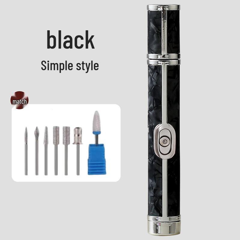 Tragbare elektrische Nagel Schleif- und Poliermaschine für Maniküre und Entfernung abgestorbener Haut