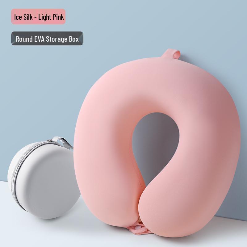 Portable U-Shaped Neck Support Pillow for Travel