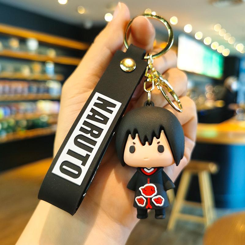 Jujutsu Kaisen Anime Action Figure Cute Keychain Gojo Satoru Kawaii Doll Cosplay Keyrings for Bag Key Holder Accessories