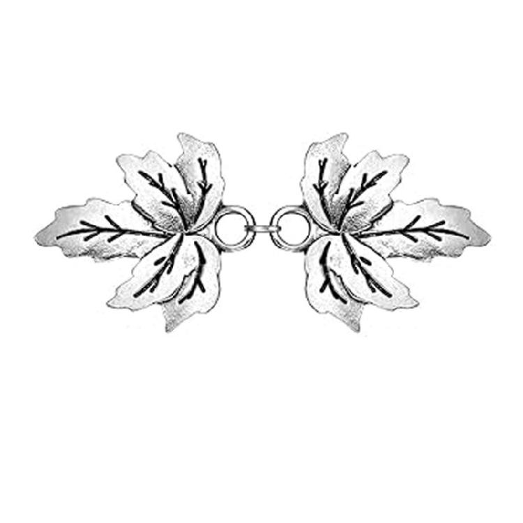 Practical Sweater Clip Stylish Dress Shawl Clasp Shirt Collar Clip Alloy Texture Suitable for Fashion Lover Present