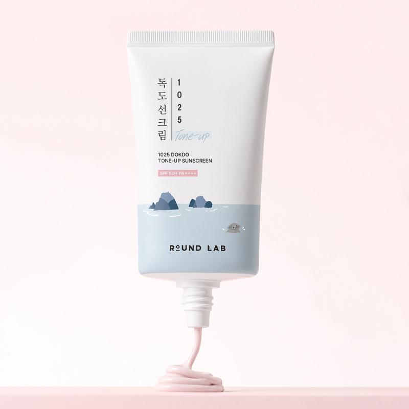 [ROUND LAB] 1025 Dokdo Tone-Up Sunscreen SPF 50+ PA++++ 50ml