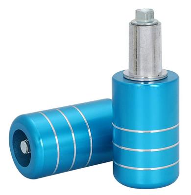 Motorcycle Engine Guard Frame Slider 72mm Left and Right Set of 2 Black Blue Red Silver Gold General Purpose KRB061 [Avan Knight] (Blue)