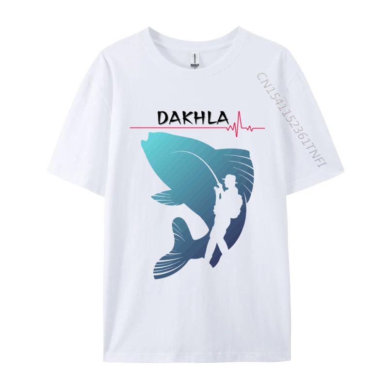Dakhla Surfcasting Tshirts Casual Slim Fit Tops Shirt 2024 Discount Tee Shirts Men T Shirts High Quality S