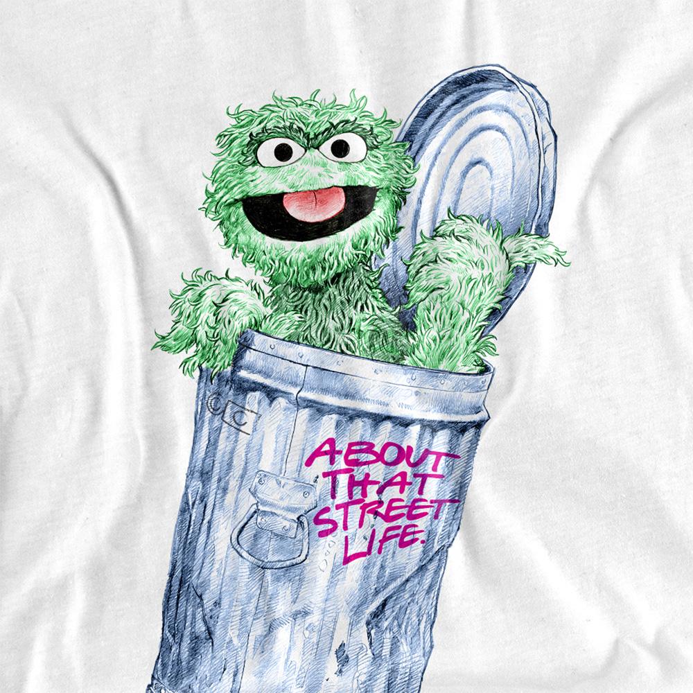 Sesame Street Unisex Adult About That Street Life T-Shirt