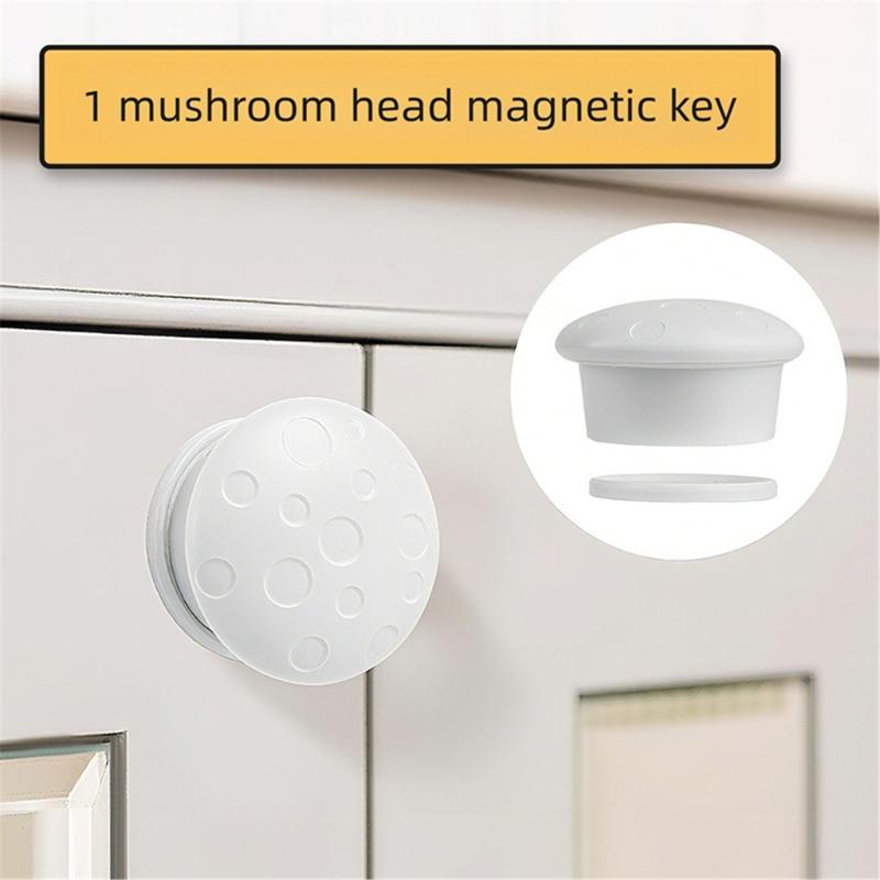 Several Purpose Magnetic Lock For Furniture Exits Drawers High Strength Magnet Child Safety