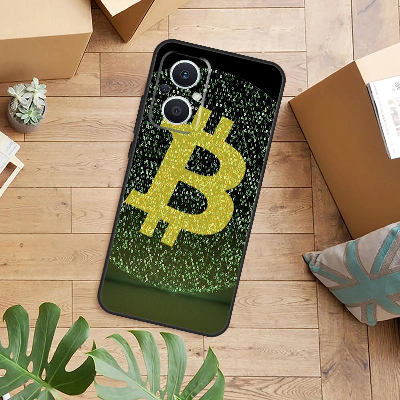Bitcoins Coin Phone Case For OPPO Reno 14 12 11 13 F 10 Pro 8T 7 8 Lite OPPO Find X8 X6 X5 X9 Pro Cover