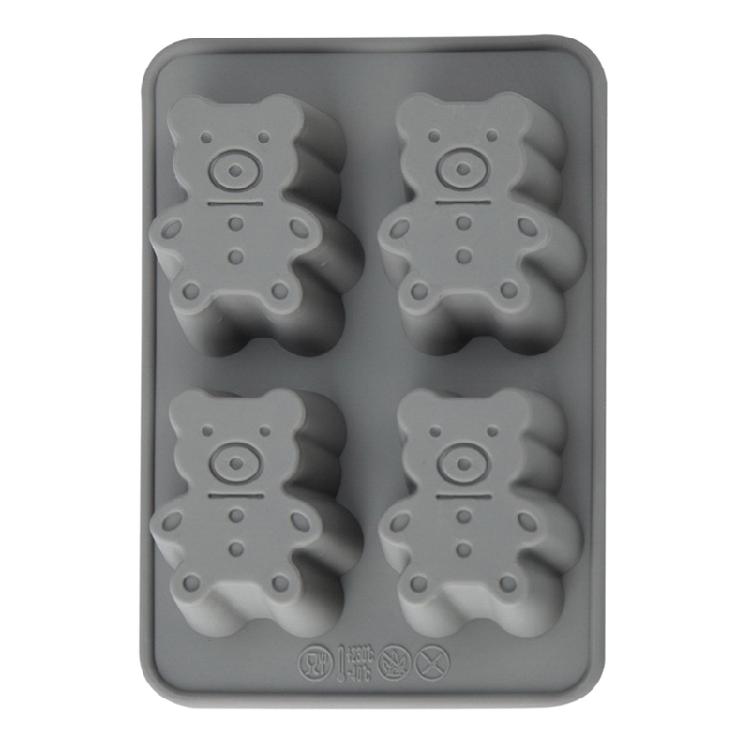 

Candy Gummy Fondants Bear Ice Mould Ice Cube Trays Molds 3D DIY Cake Decorations 1