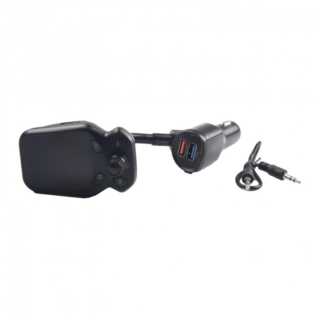 FM Transmitter MP3 Player Radio Adapter USB Charger Kit for Car Stereo Music