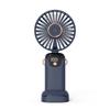 Factory  1200mAh Rechargeable USB Electric Portable Fan Customizable Handheld Folding Wearable Small Fan Hotel Use Low