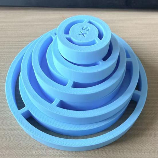 Ceramic Shaping Mold 5PCS Pottery Foot Ring Tool, Reusable ABS DIY Clay Molder, Studio Equipment Handmade Base Alignment for Consistent Bowls And