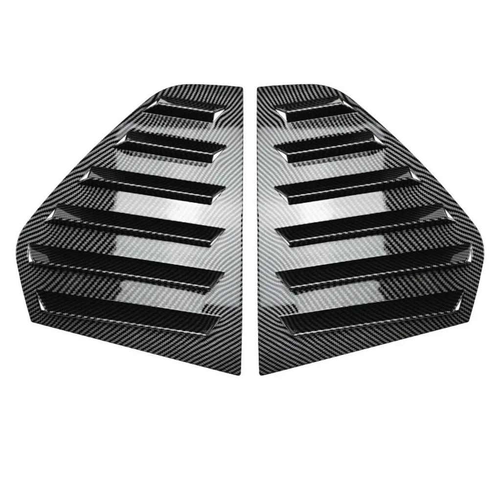 Rear Side Window Trim Spoiler For VW Golf 4 Golf 5 Golf 6 Golf 7 MK4 MK5 MK6 MK7 MK7.5 MK8 Window Shutter Cover Louver Air Vents