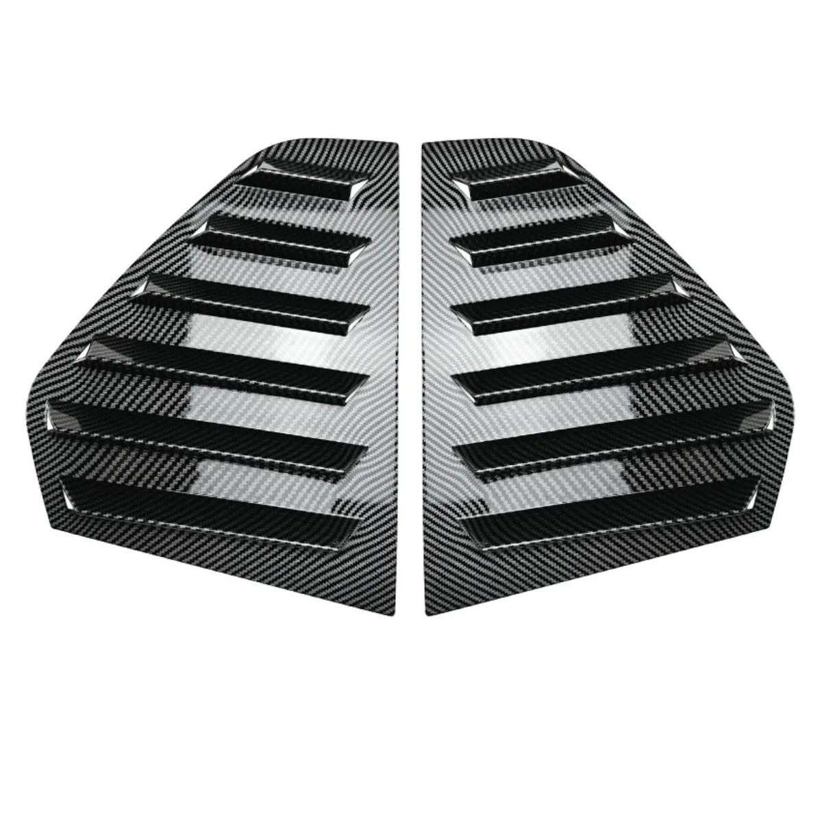 Спойлер накладка на заднее боковое окно для VW Golf 4 Golf 5 Golf 6 Golf 7 MK4 MK5 MK6 MK7 MK7.5 MK8 Крышка жалюзи окна Жалюзи Вентиляционные отверстия
