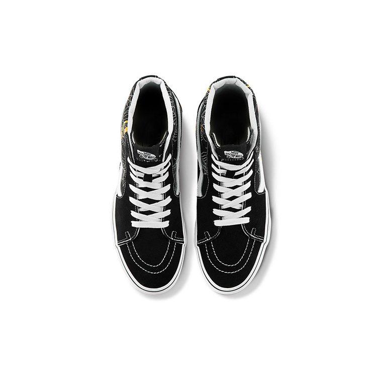 Vans SK8 Hi Black/White/Yellow VN0A32QG4RN