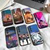L-Lost In Starlight  Phone Case For Samsung Galaxy A73,A72,A71,A70,A53,A52,A51,Others Soft Black Shell
