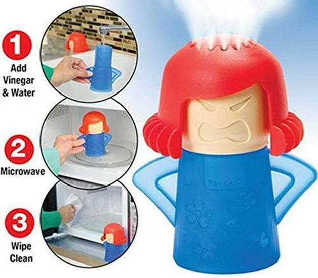 Cross-Border Angry Mom Spray Degreaser for Microwaves