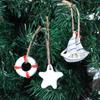 Crafts Lifebuoy Pendant Wall Decoration Mini Fishing Accessories Hanging Decoration Starfish